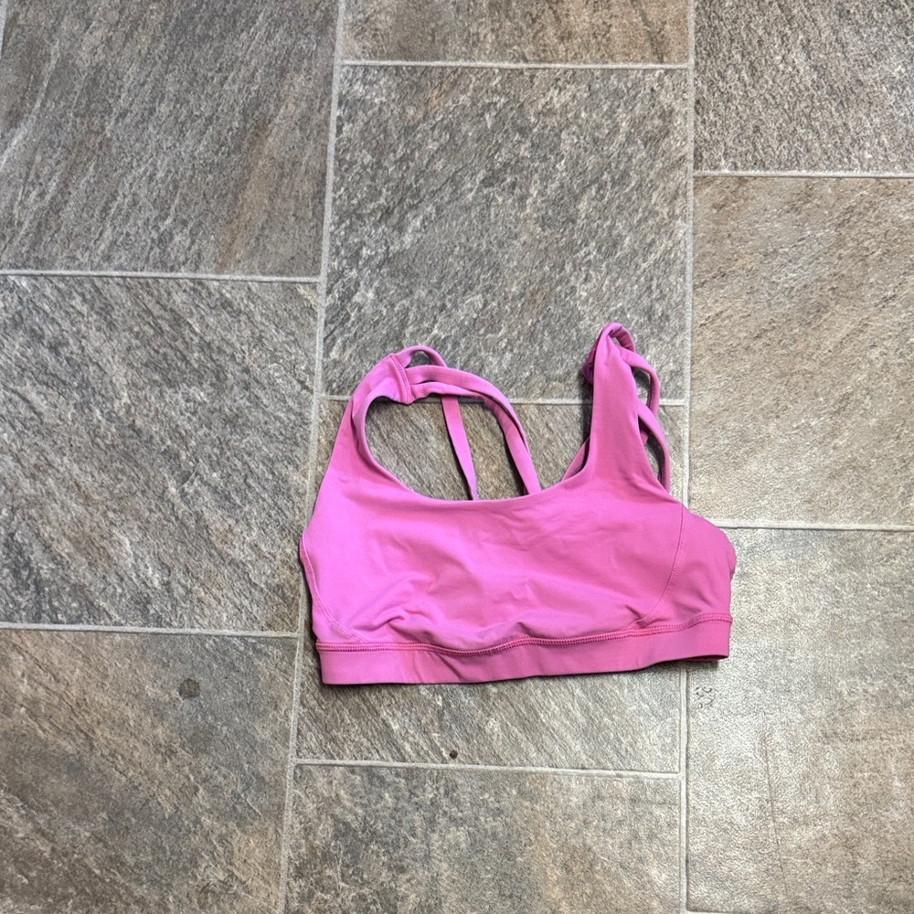 lululemon athletica Pink Sports Bra